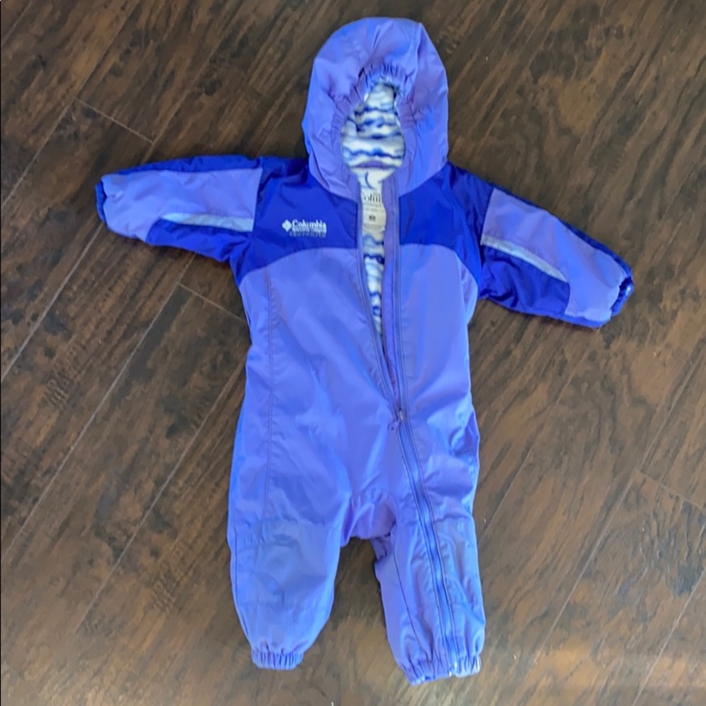 Columbia fleece lined snow suit